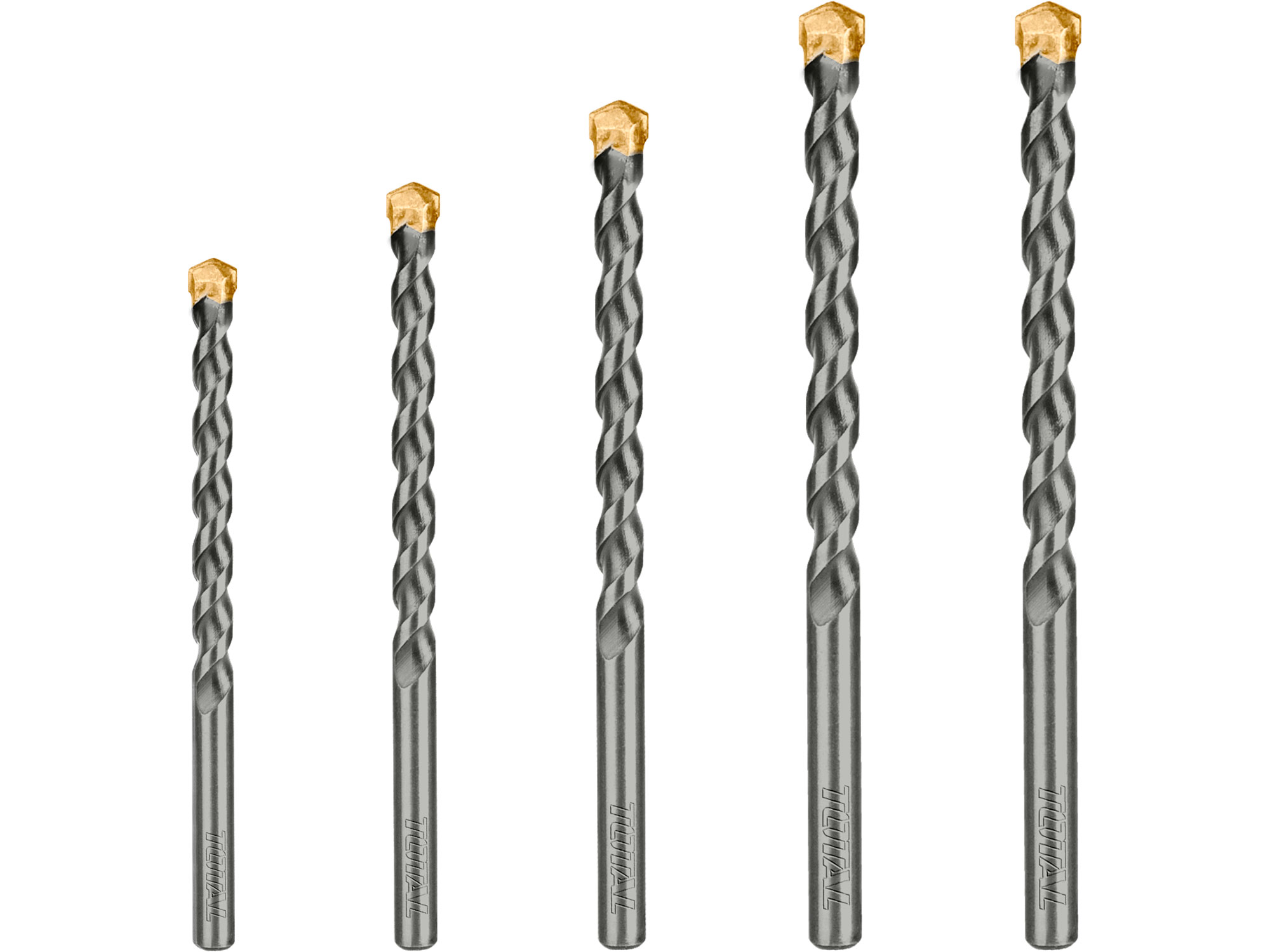 Juego de brocas para hormigón 5 piezas Juego de brocas para hormigón 5 piezas