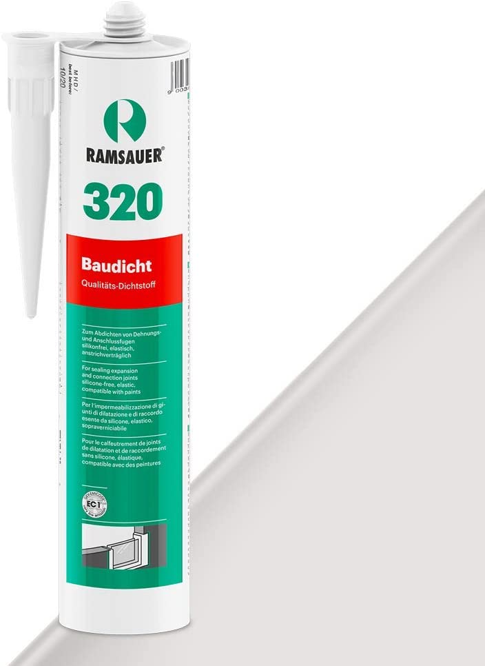 Junta de construcción 320 Gris blanco RAL 9002 Junta de construcción 320 Gris blanco RAL 9002