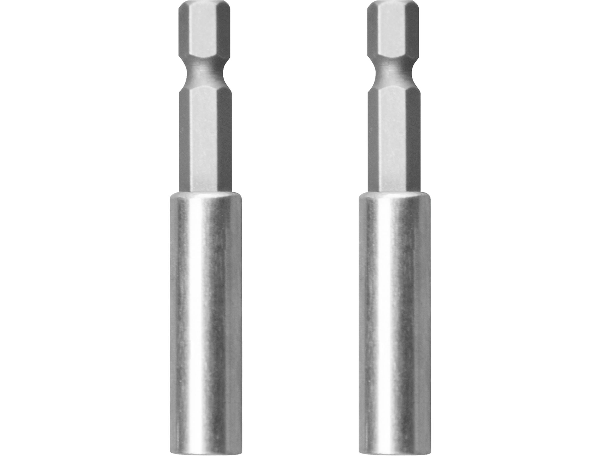 Total Extensión de tornillo, 60 mm, 2 piezas, acero + CrV Total Extensión de tornillo, 60 mm, 2 piezas, acero + CrV