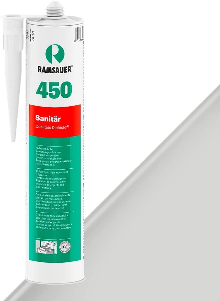 Ramsauer Sanitary 450, 310 ml, gris plateado