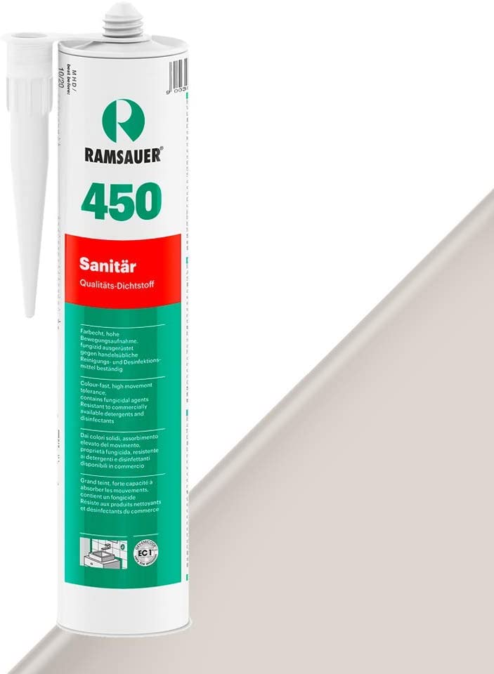 Ramsauer Sanitär 450, 310 ml, gris claro conjunto