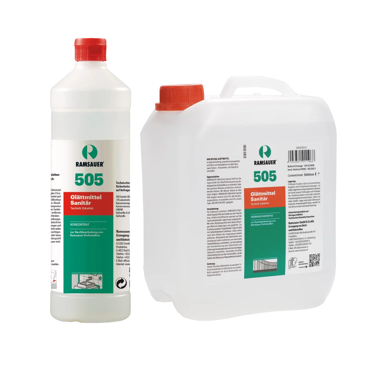 Ramsauer 505 Alisador sanitario 1000 ml Ramsauer 505 Alisador sanitario 1000 ml