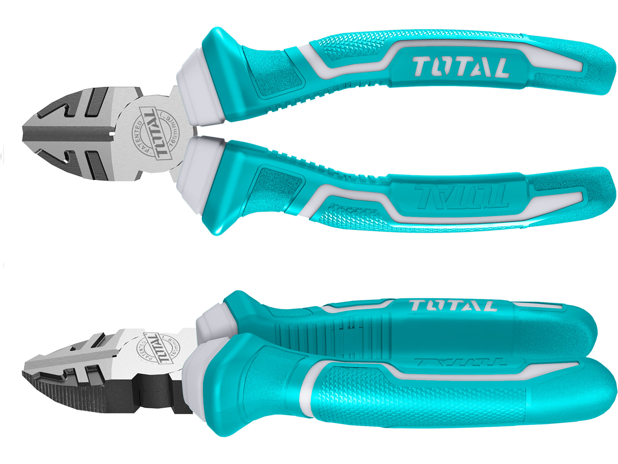 Total Alicates de corte lateral, 160 mm Total Alicates de corte lateral, 160 mm