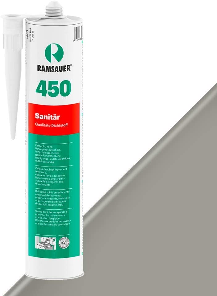 Ramsauer Sanitary 450, 310 ml, gris platino