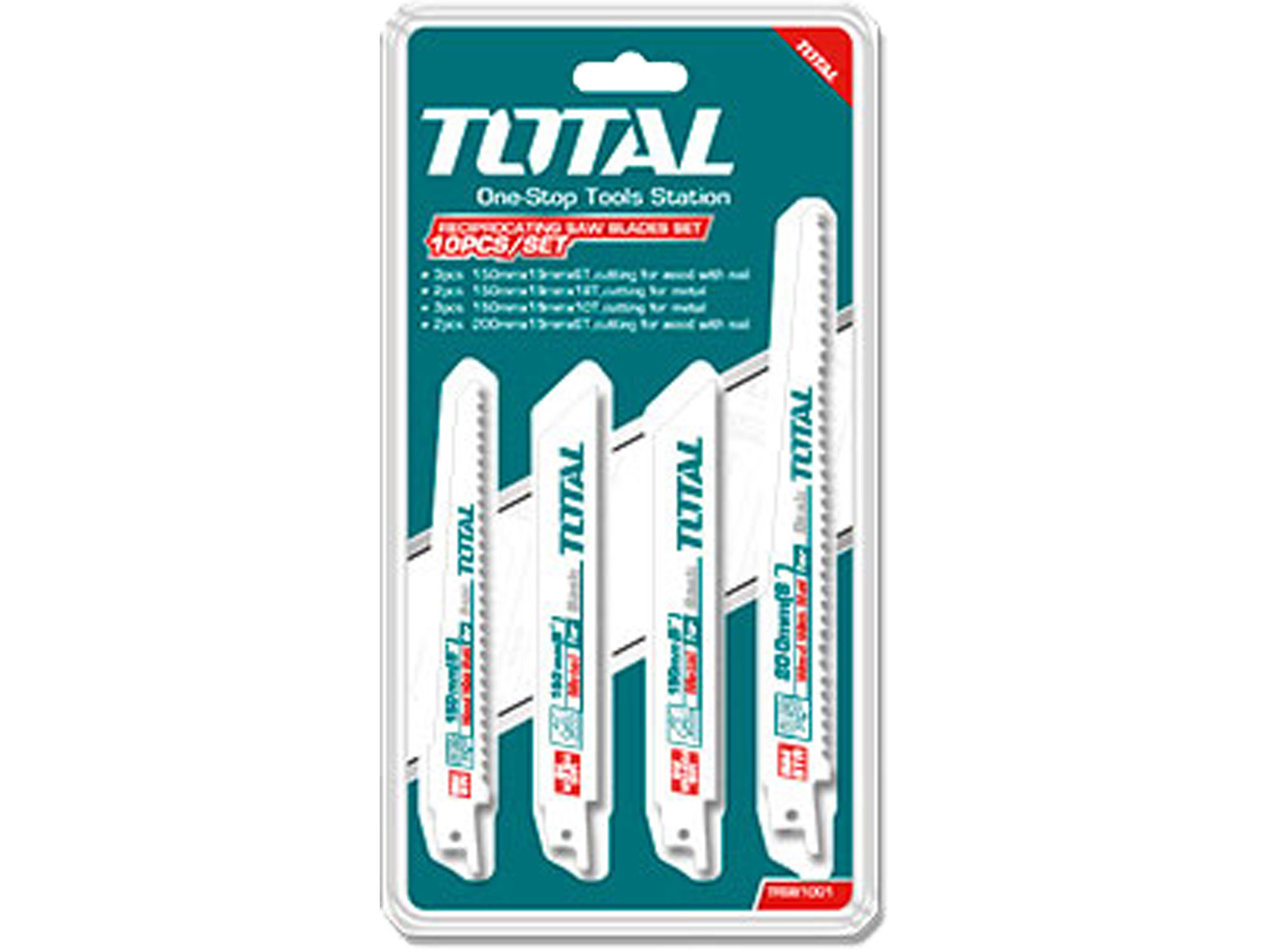 Set de cuchillas de corte, 10 piezas, bimetálicas Set de cuchillas de corte, 10 piezas, bimetálicas