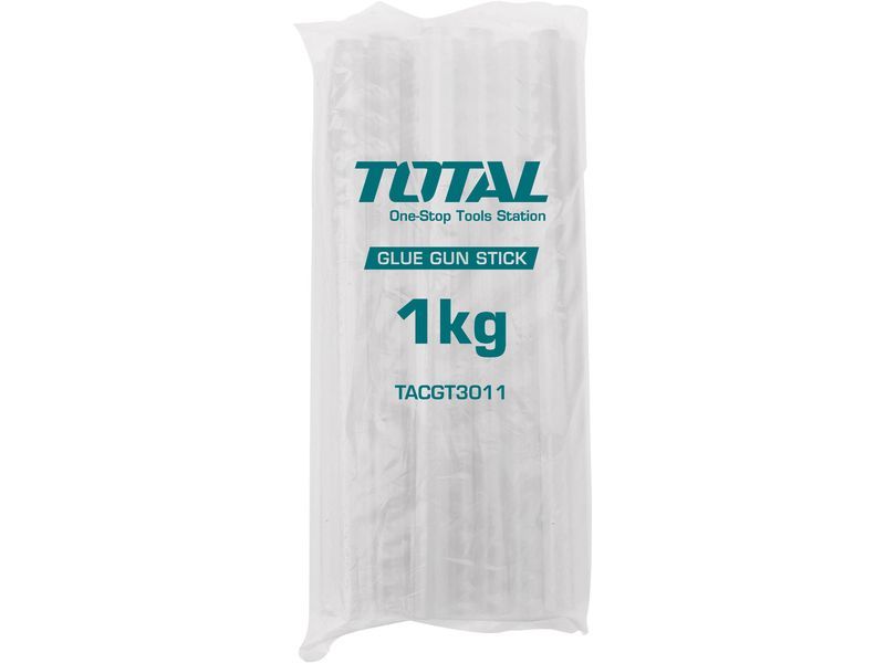 Total varillas de fusión transparentes, 1 kg, diámetro 11,2 mm, longitud 30 cm Total varillas de fusión transparentes, 1 kg, diámetro 11,2 mm, longitud 30 cm