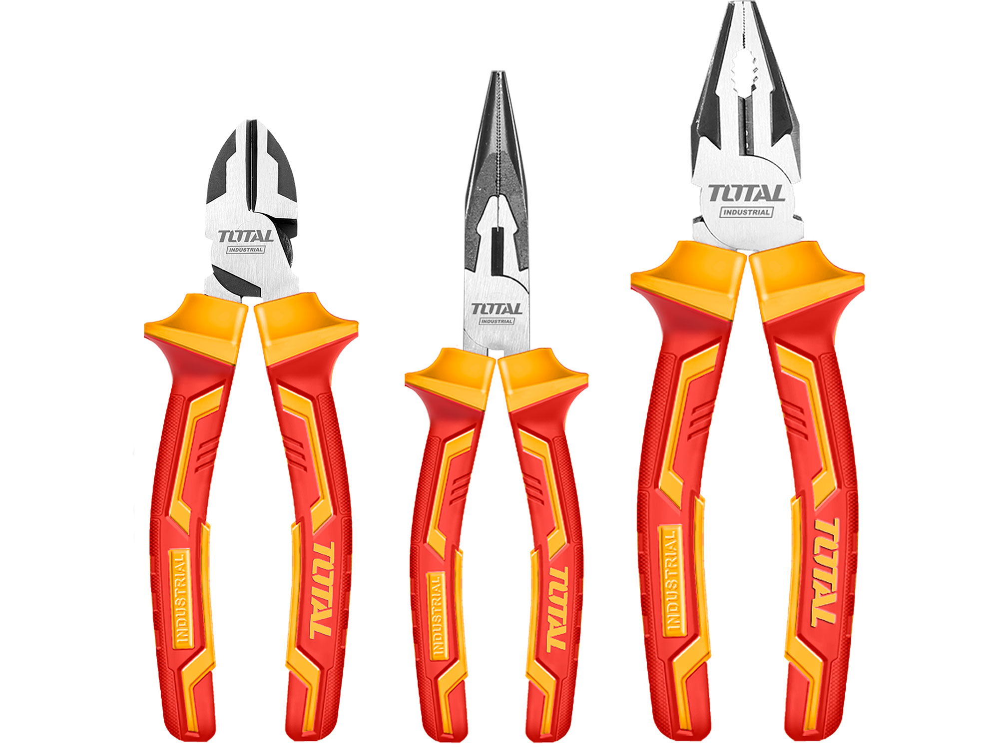 Juego total de alicates de electricista THT2K0302 Juego total de alicates de electricista THT2K0302