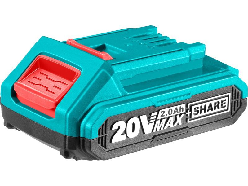 Total Batería recargable 20V, Li-Ion, 2000mAh Total Batería recargable 20V, Li-Ion, 2000mAh