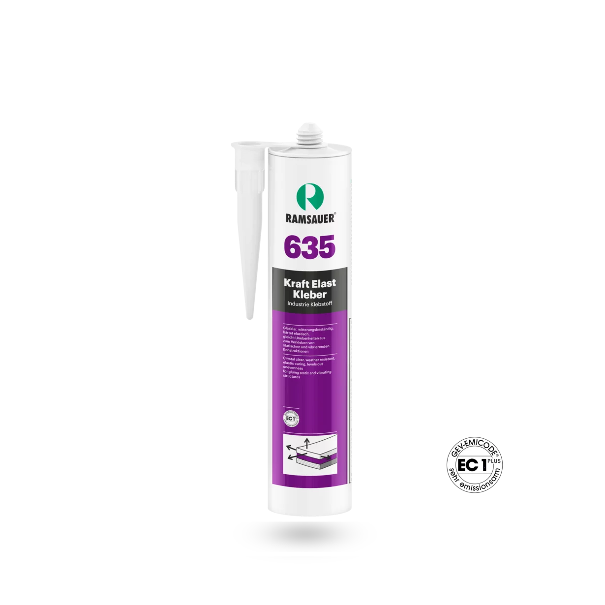 Ramsauer 635 Kraft Elast adhesivo, transparente, 290 ml Ramsauer 635 Kraft Elast adhesivo, transparente, 290 ml